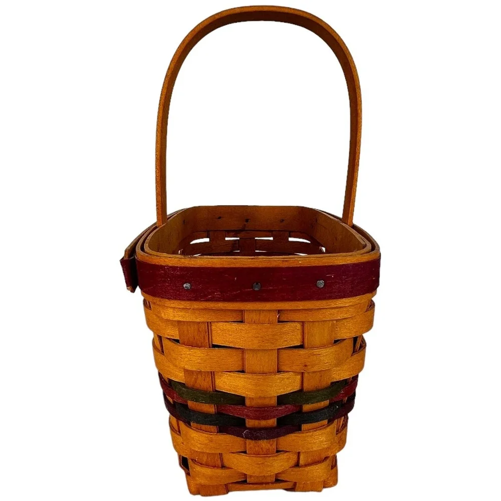 1999 Longaberger Bee Basket Building Tomorrow Together Fabric Liner Protector